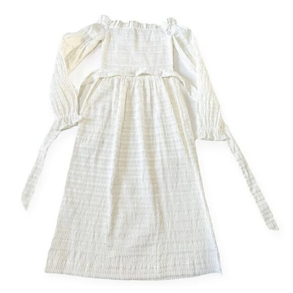 New with Tag, Rebecca Vallance Jame off-the-shoulder belted midi dress, Size 4US - Picture 11 of 11